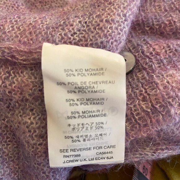 J. Crew Purple Cardigan Sweater - Picture 4 of 4
